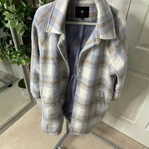 COPY - 7 for all mankind shacket size large